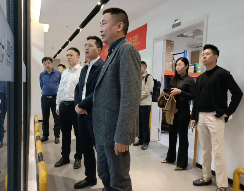 萍乡市经开区领导考察BG大游集团南方总部