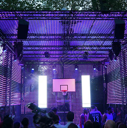 荷兰露天体育馆耐克发布会 LED软屏MJ4-P100